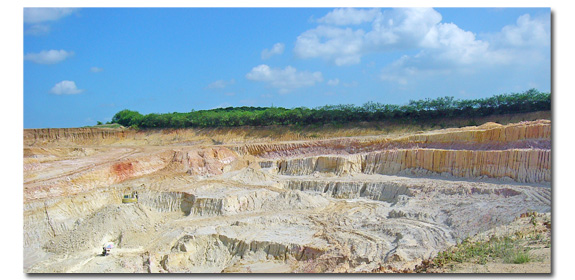 廣西合浦縣-高嶺土探明儲量達1.8億噸，